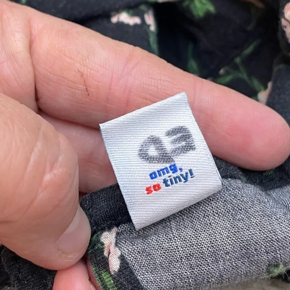 5 for $25🔥Old Navy Floral Black Jumpsuit Baby Girl Size‎ 3-6 Months
